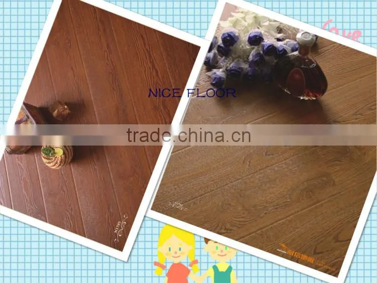 oak Three layer solid wood flooring multilayer engineered wood flooring