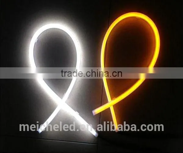Wholesale 12V 45CM 60CM LED Light soft article lamp , LED Flexible DRL ,Double colors DRL