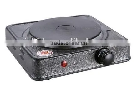 Portable Electric Hot Plate Single Burner Stove 1000W