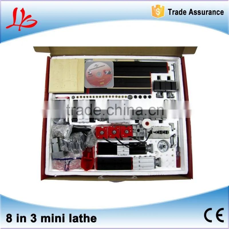 8 in 3 mini metal multifunctional lathe modular machine tool for wood and soft metal