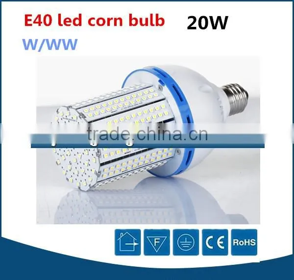 2016 hot sale popular 360 degree led e40 corn lamp bulb 20W led corn bulb smd3528 corn led lights