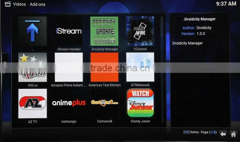 Vensmile V1 Quad Core Amlogic S905 Android5.1 System 1G,8G Amlogic S905 tv box S905