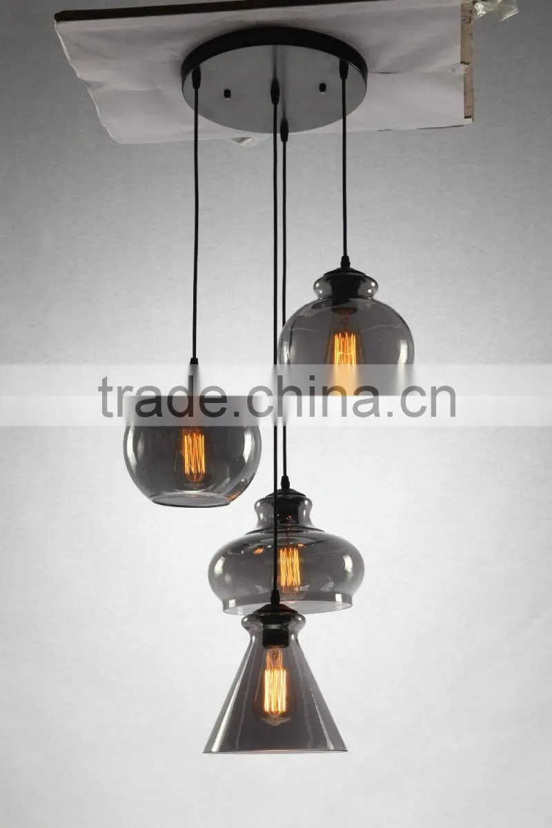 Zhongshan Modern Pendant Light Glass Pendant Lighting Indoor Pendant Lighting RT3016-4