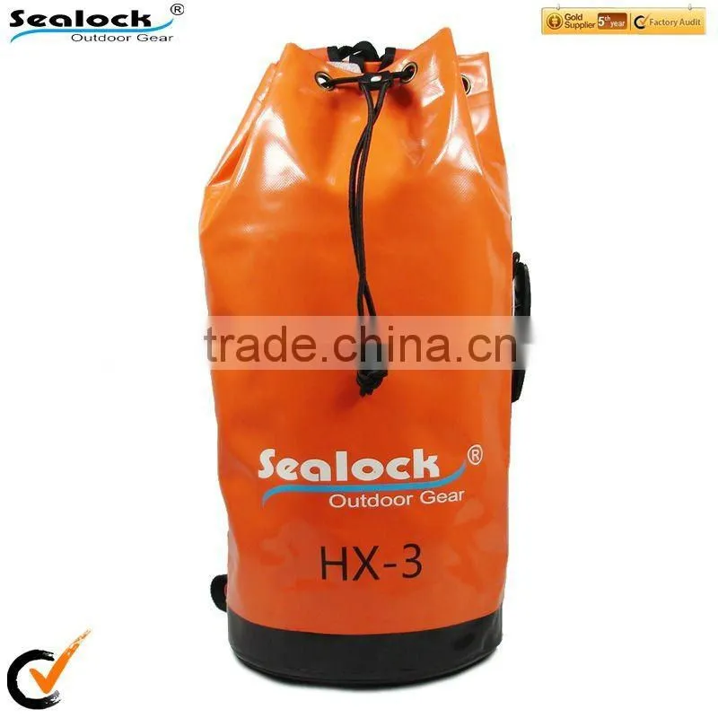 Orange mountaineering drawstring Rope Bag