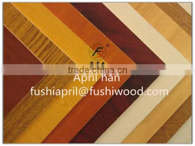 melamine particle board 18mm red beech