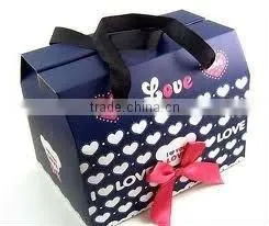 Customized fancy color paper box