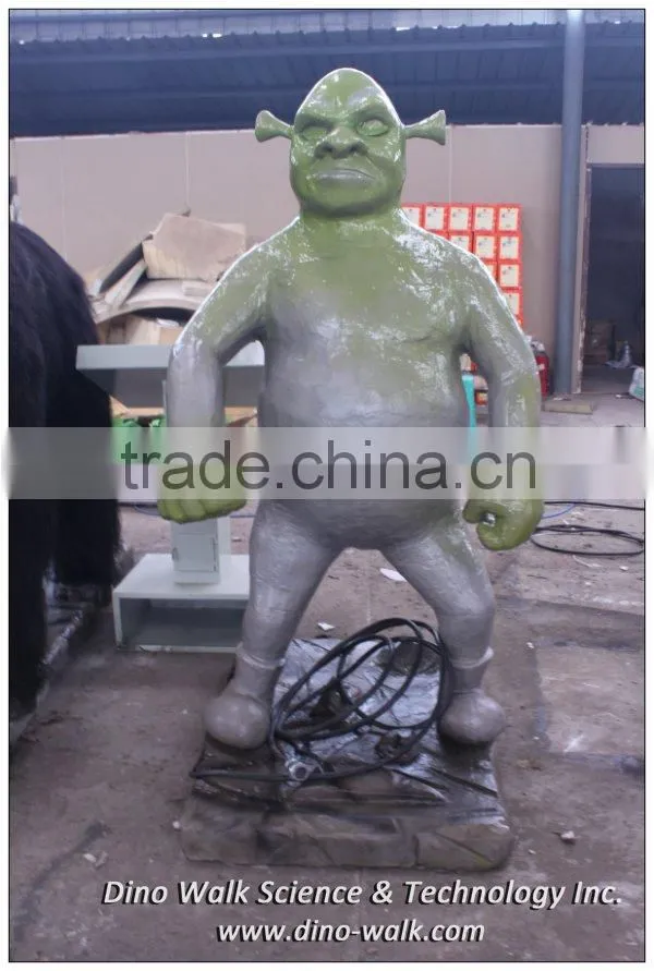 Animatronic cartoon Shrek 1.5m high