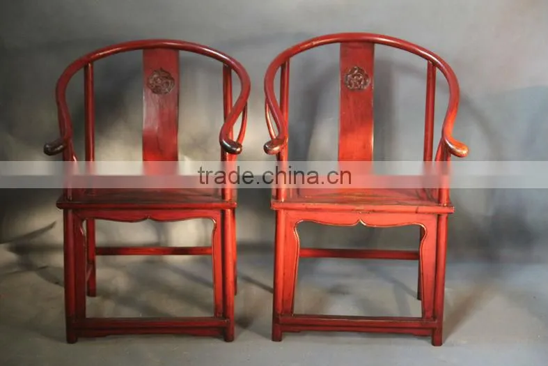wooden armchairs
