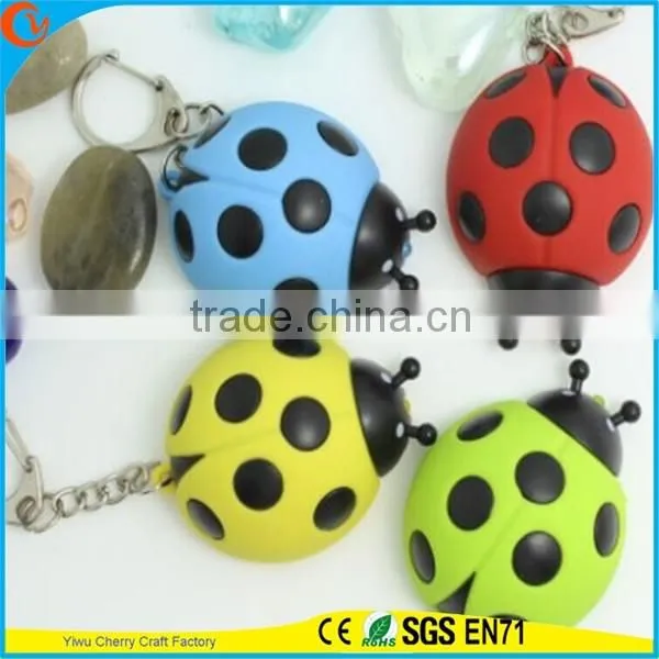 High Quality Novelty Design Animal Assorted Sound Led Keychain