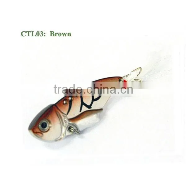 Wholesale Artificial Metal Fishing Lure Metal Vibe Fishing Lures