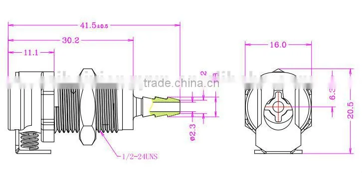 1/8" coupling BMD1602PH