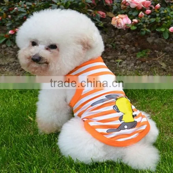 pet soft and lovely print clothing dog clothes