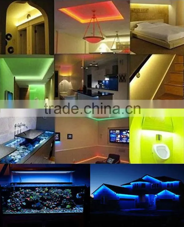 2015 manufacture smd led strip 5050 RGB 60LEDS/M 5M/Roll with PU IP68 high quality data sheet