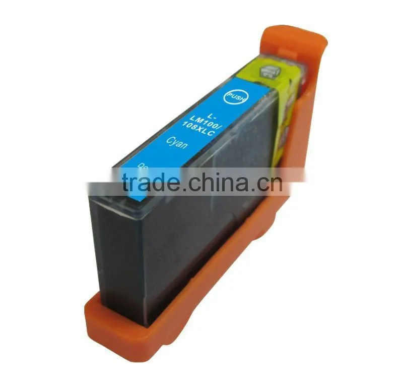 High quality ink cartridge in the market refillable lexmark 100a ink cartridges