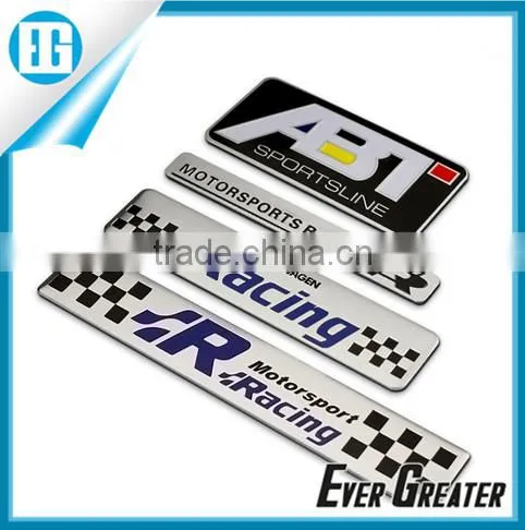 customized best quality chrome badge plastic emblems for car,metal car emblem ,