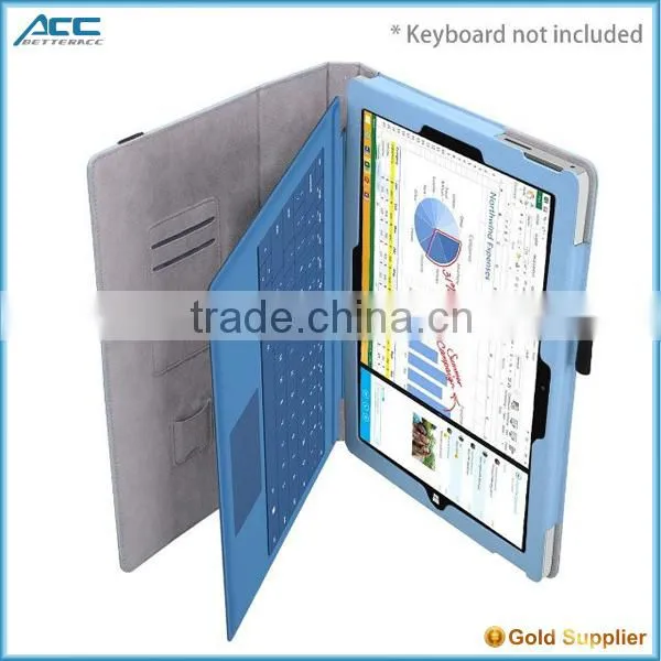 Surface Pro 3 case, leather case cover for Microsoft Surface Pro 3 with handhold