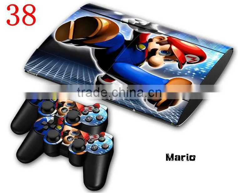 Made in China vinyl skin sticker for ps3 slim 4000 skin sticker