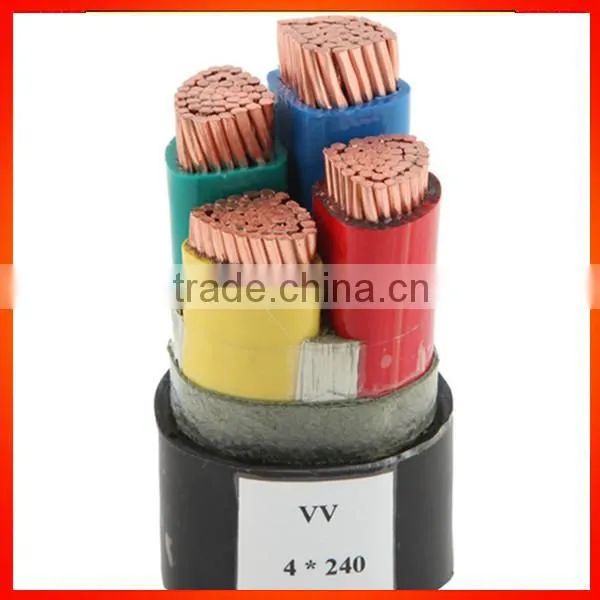 600V 1000V XLPE Insulated PVC Sheathed cables