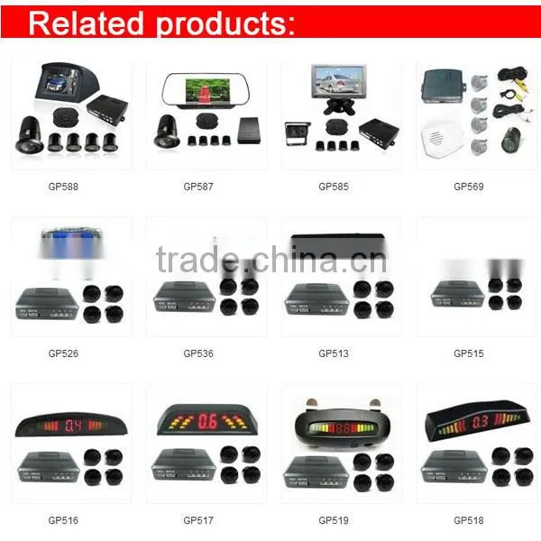 Factory best car parking sensor system with buzzer