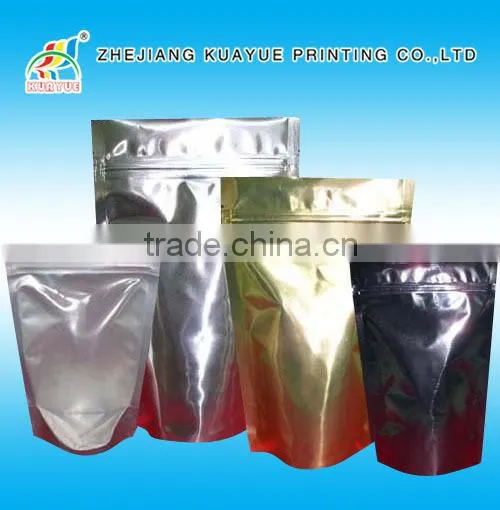 Customized New High Quality Zipper Standingup Pouch -- ISO/EU/FDA Approved!!
