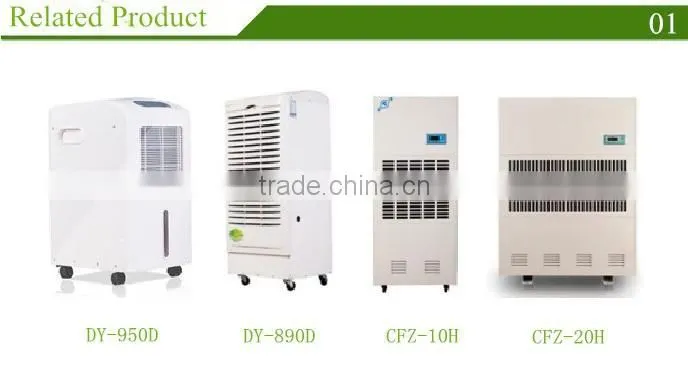 Adjustable Humidistat Efficient Dehumidification Portable Home Dehumidifier