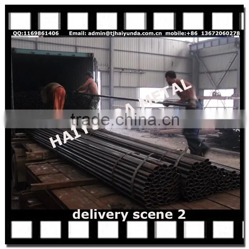 black bright oval flat oblong ellipse welded steel tube and pipe for furniture