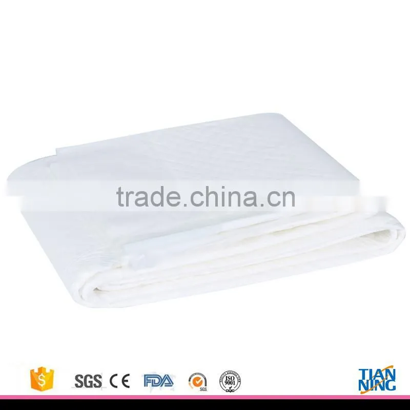 super absorbent disposable underpad or under pads for incontinence