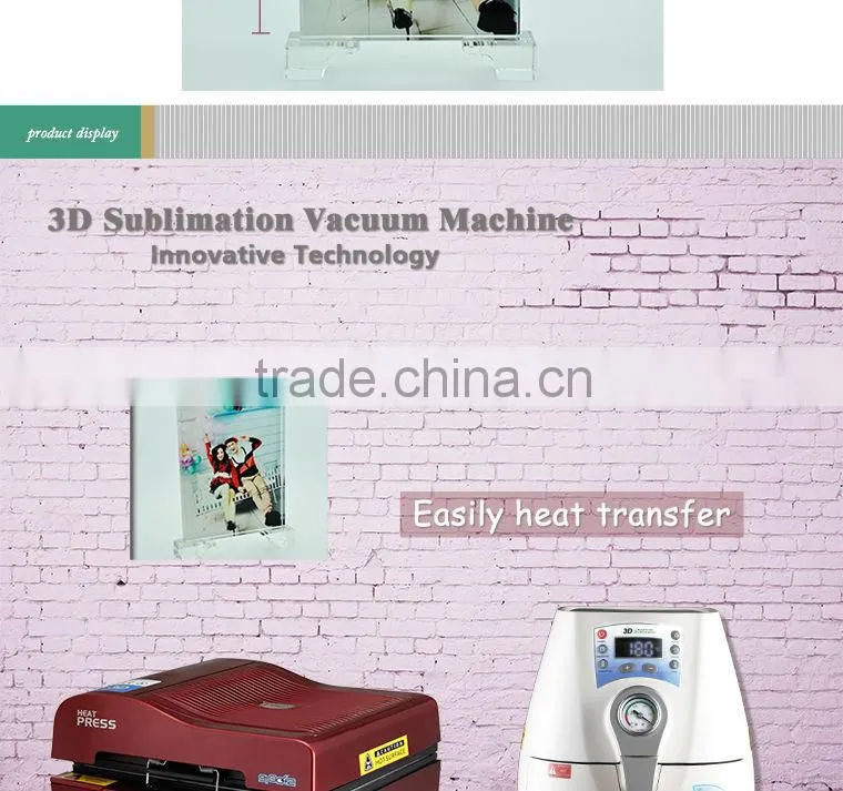 sublimation crystal photos frame at low price wholsale BSJ-28A