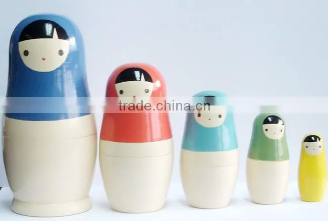 wooden matryoshka russian nesting doll