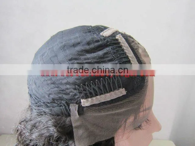 Fashionable U/V part hair wig with top quality