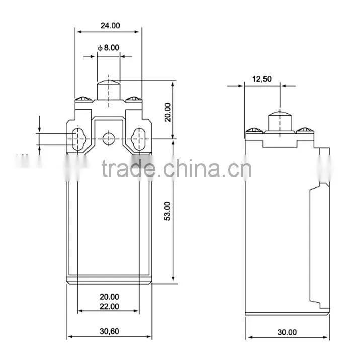 Flexible and reliable action sliding door limit switch XCK-S101 TLS LS S 101 SCK-P110