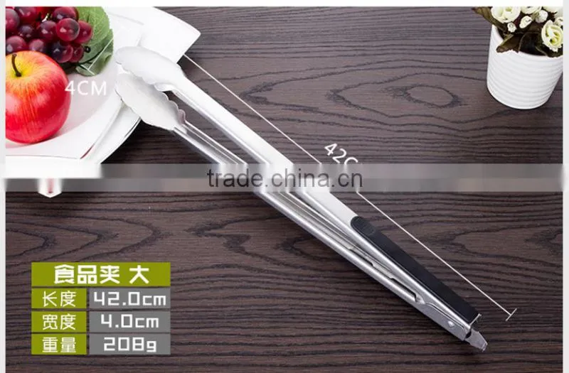 Hot sale silicone hand food tongs