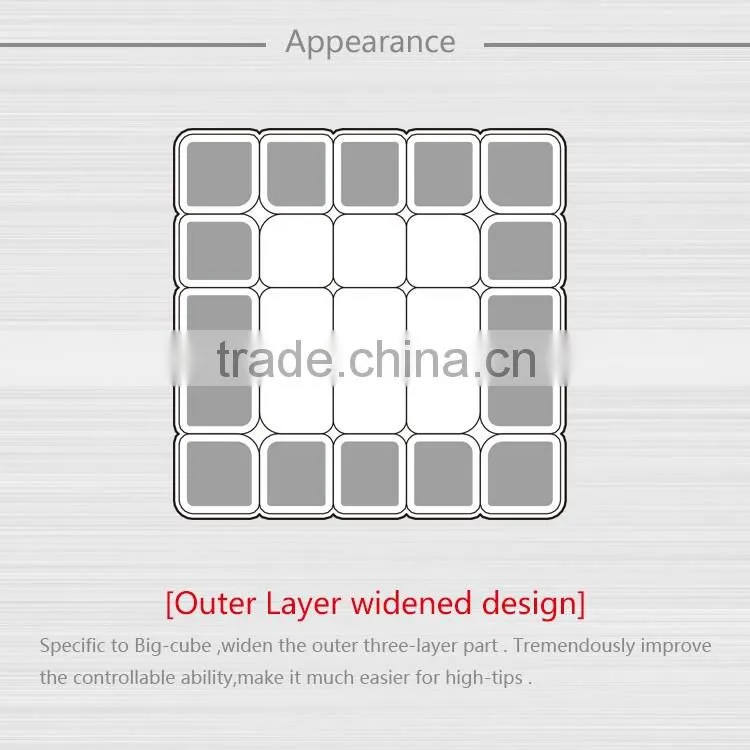 QIYI MOFANGGE New item Wushuang 5*5 magic cube competition educational toy