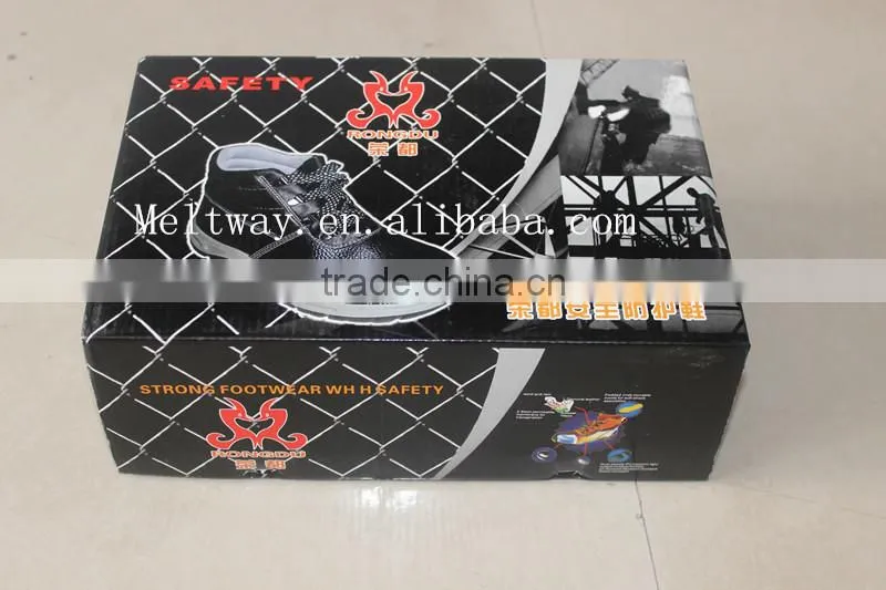 Popular oil and slip resistant steel toe industrial safety boots