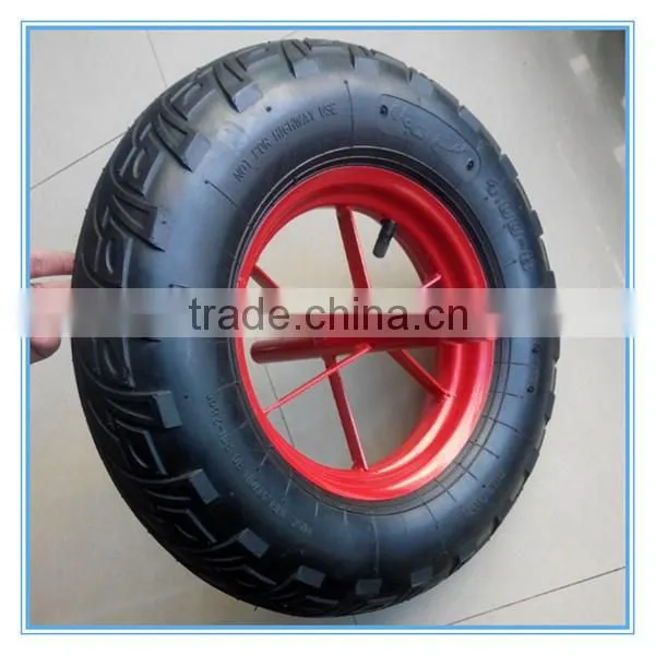 Shandong 16*4.00-8 steel rim wheel