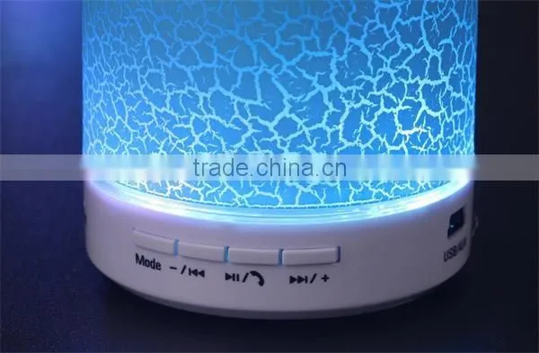 2016 Factory Price High Quality Mobile Bluetooth Wireless Mini Speaker With Led Flashing Light 2016 New Innovative Product