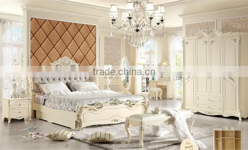 Turkey bedroom set double bed american furniture