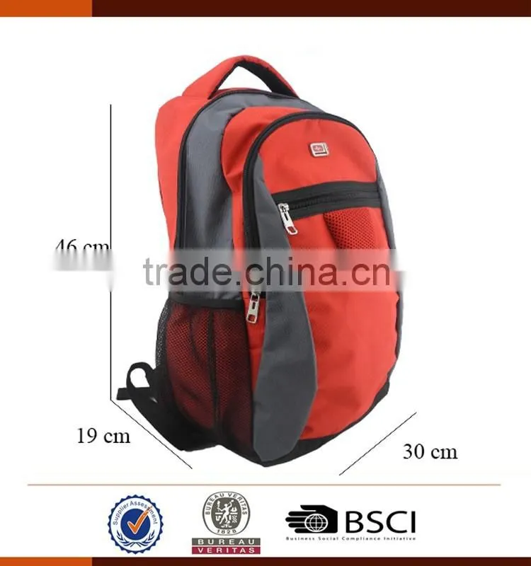 High School 600D Bag Backpack