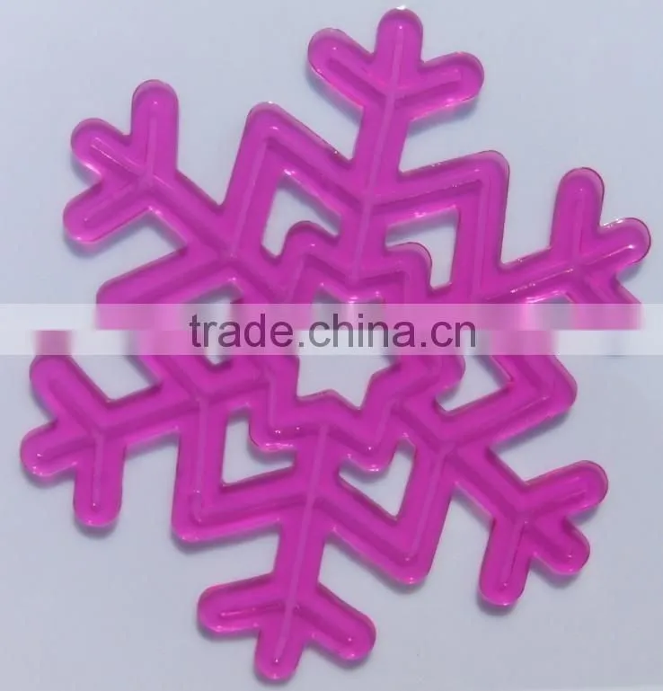 Christmas removable jelly window sticker