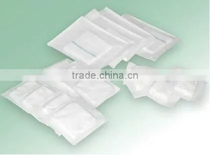Disposable medical sterile/non-sterile absorbent gauze swabs