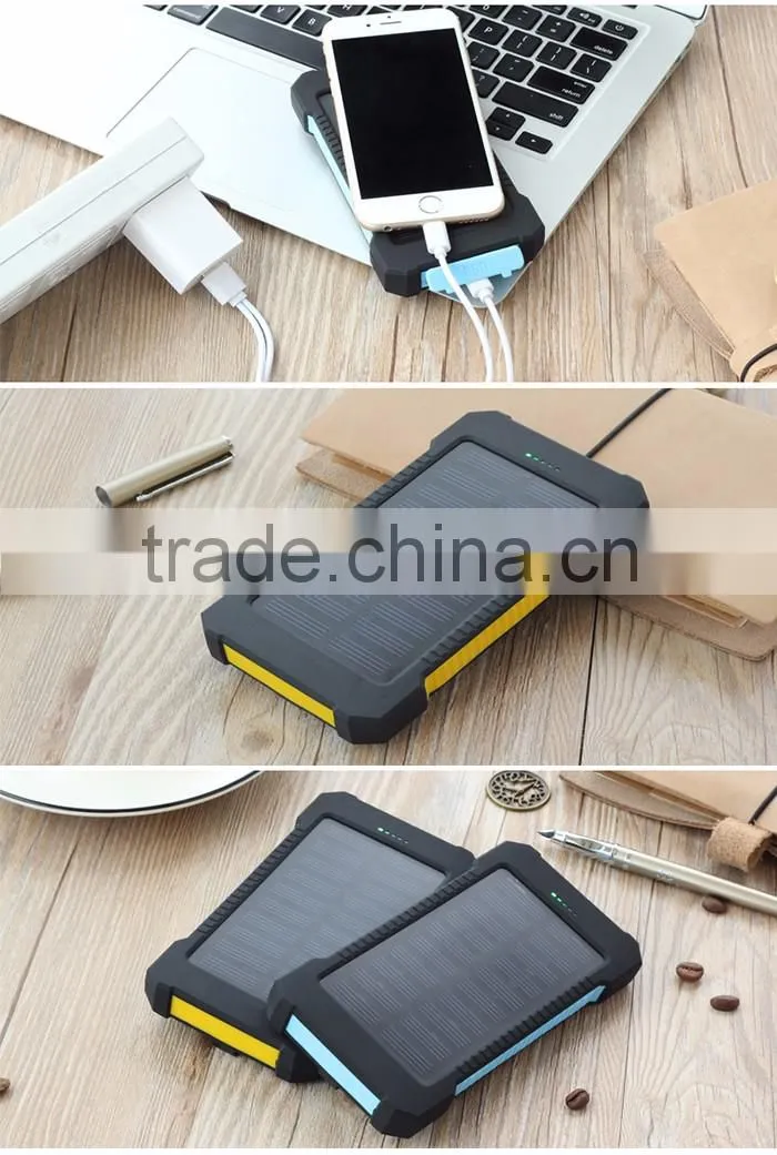HC-S03 universal solar products smartphone charger solar power bank