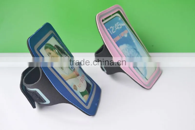 Running neoprene Sport Arm Band for Iphone4/5/ Samsung S3/S4