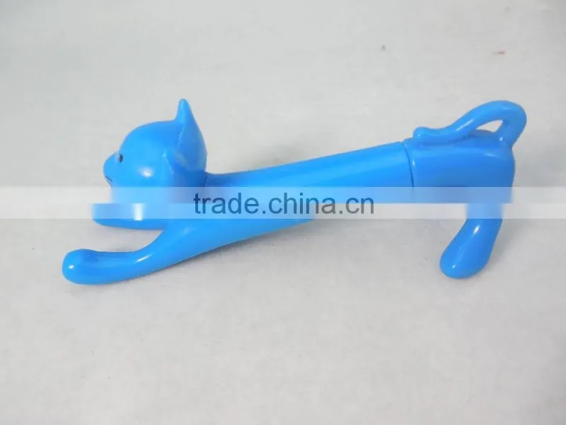 2015 smart plastic multi function dog shape Pen