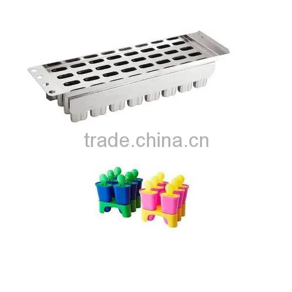 4 Frozen Freezer Lolly Yogurt Ice Cream Molds