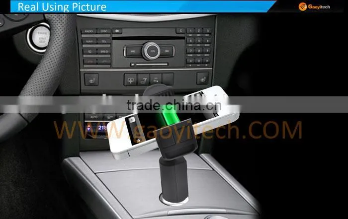 Alibaba in-car charger holder suitable for most smartphone factory price
