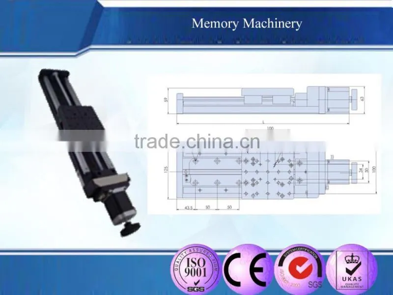 Alibaba Wholesale Motorized Linear Stage Travel 50MM
