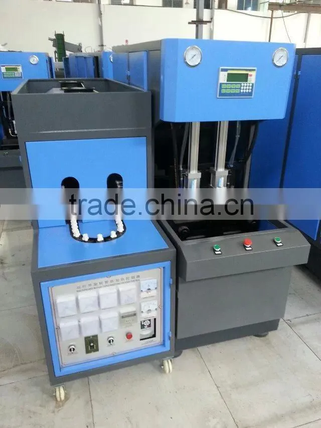 Plastic bottle blowing machine/ Semi-automatic bottle blow moulding machine/ PET bottle making machine