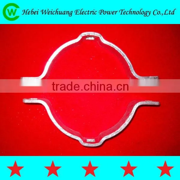 hot dip galvanized steel pole clamp for pole line hardware