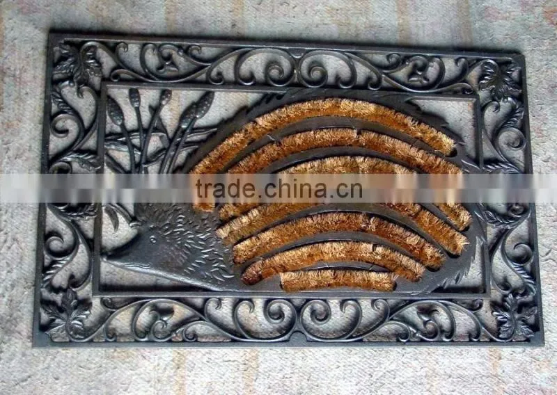 cast iron personalized doormat