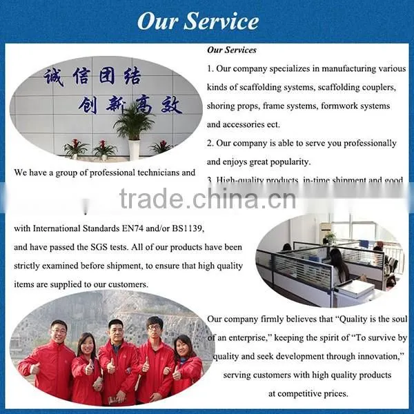 BS1139 scaffold clamp for building